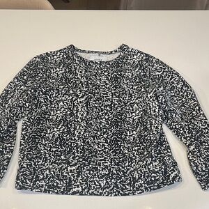 Pistola Monochrome Abstract Long Sleeve Sweatshirt